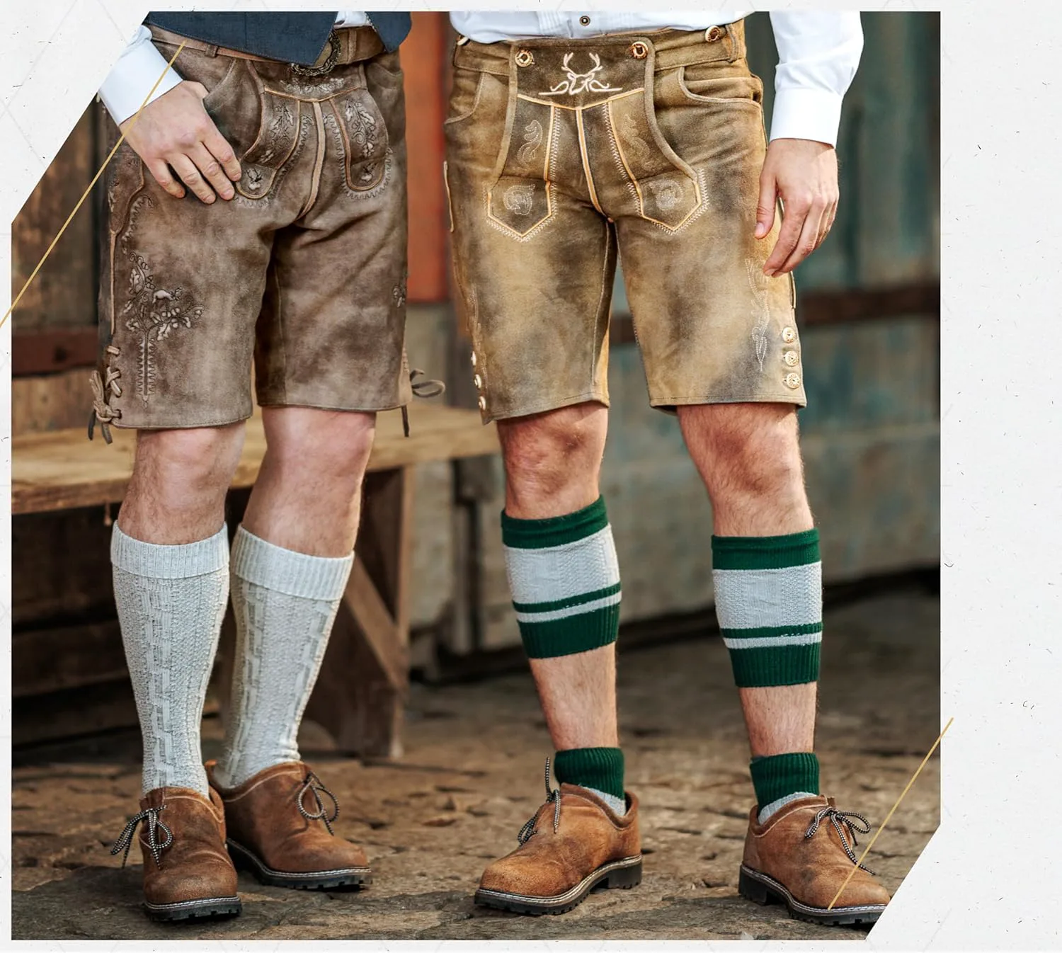 BAVARIA TRACHTEN Кожаные ботинки Lederhosen - аутентичная немецкая обувь Haferl для костюма Октоберфеста - натуральная кожа, темно-коричневые, светло-коричневый
BAVARIA TRACHTEN Кожаные ботинки Lederhosen - аутентичная немецкая обувь Haferl для костюма Октоберфеста - натуральная кожа, темно-коричневые, светло-коричневый