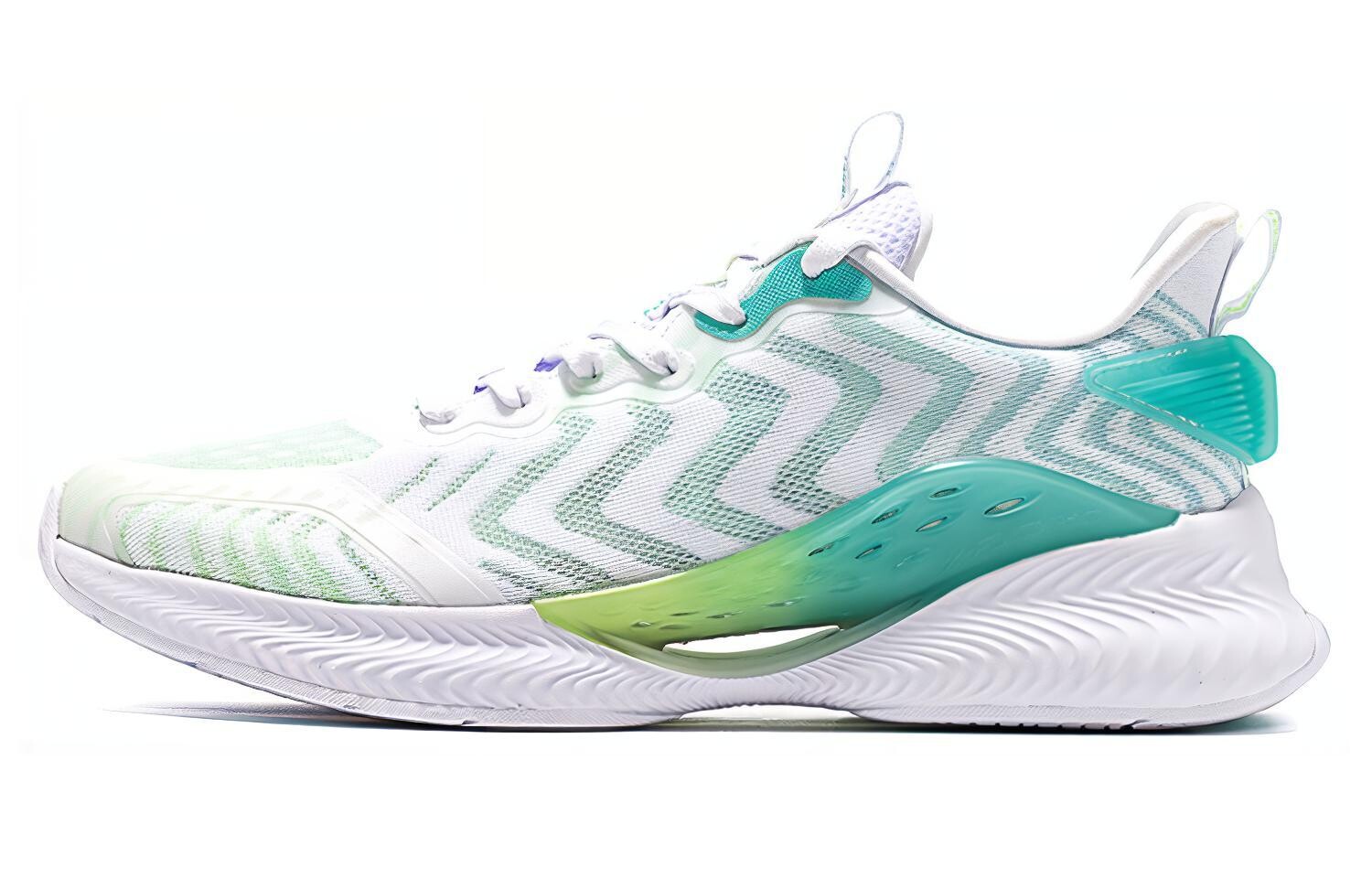 Кроссовки Qing Feng 4.0 мужские с низким верхом белые/зеленые Xtep 
Кроссовки Qing Feng 4.0 мужские с низким верхом белые/зеленые Xtep