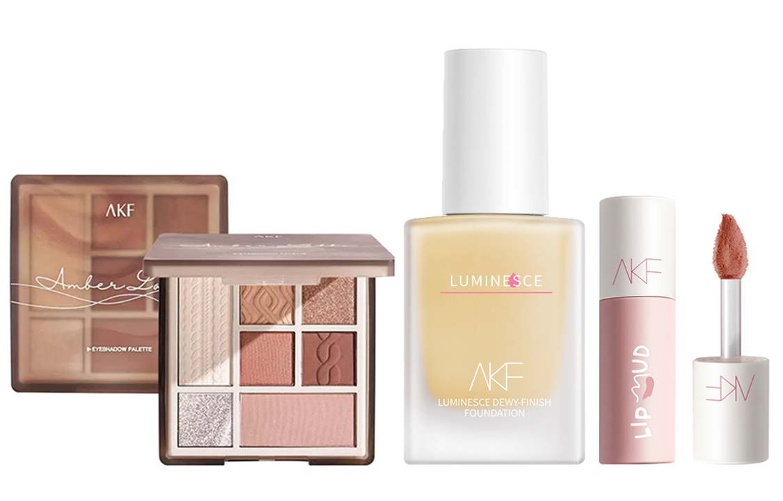 Набор косметики для женщин AKF, 03 Amber белый коричневый + Yingrun Foundation #02 Natural белый + M01 Cinnamon красный Tea
Набор косметики для женщин AKF, 03 Amber белый коричневый + Yingrun Foundation #02 Natural белый + M01 Cinnamon красный Tea