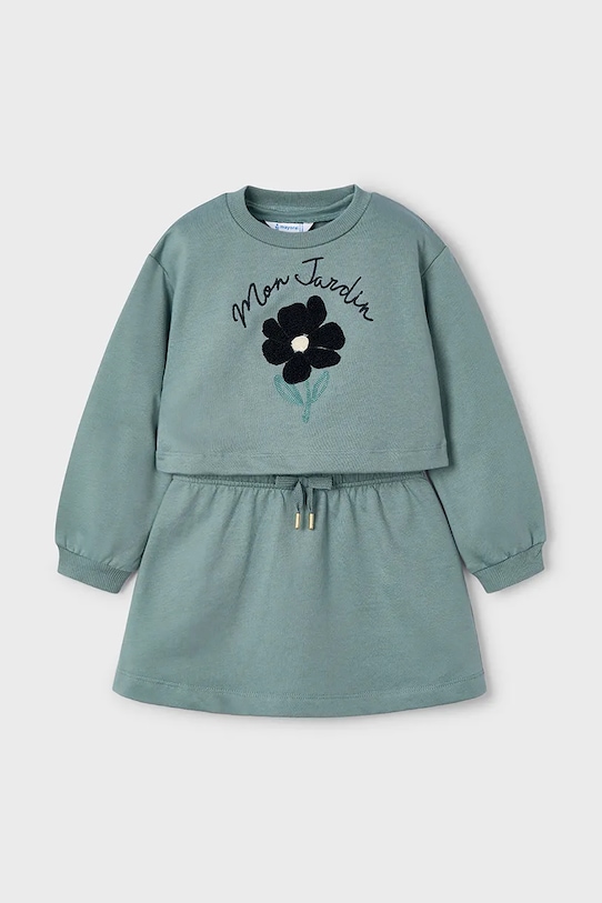 Детское платье и Толстовка Mayoral, бирюзовый
Детское платье и Толстовка Mayoral, бирюзовый