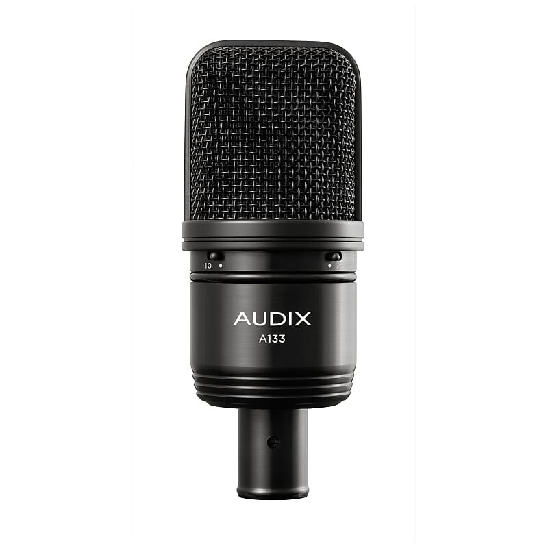 Конденсаторный микрофон Audix A133 Large Diaphragm Cardioid Condenser Microphone
Конденсаторный микрофон Audix A133 Large Diaphragm Cardioid Condenser Microphone