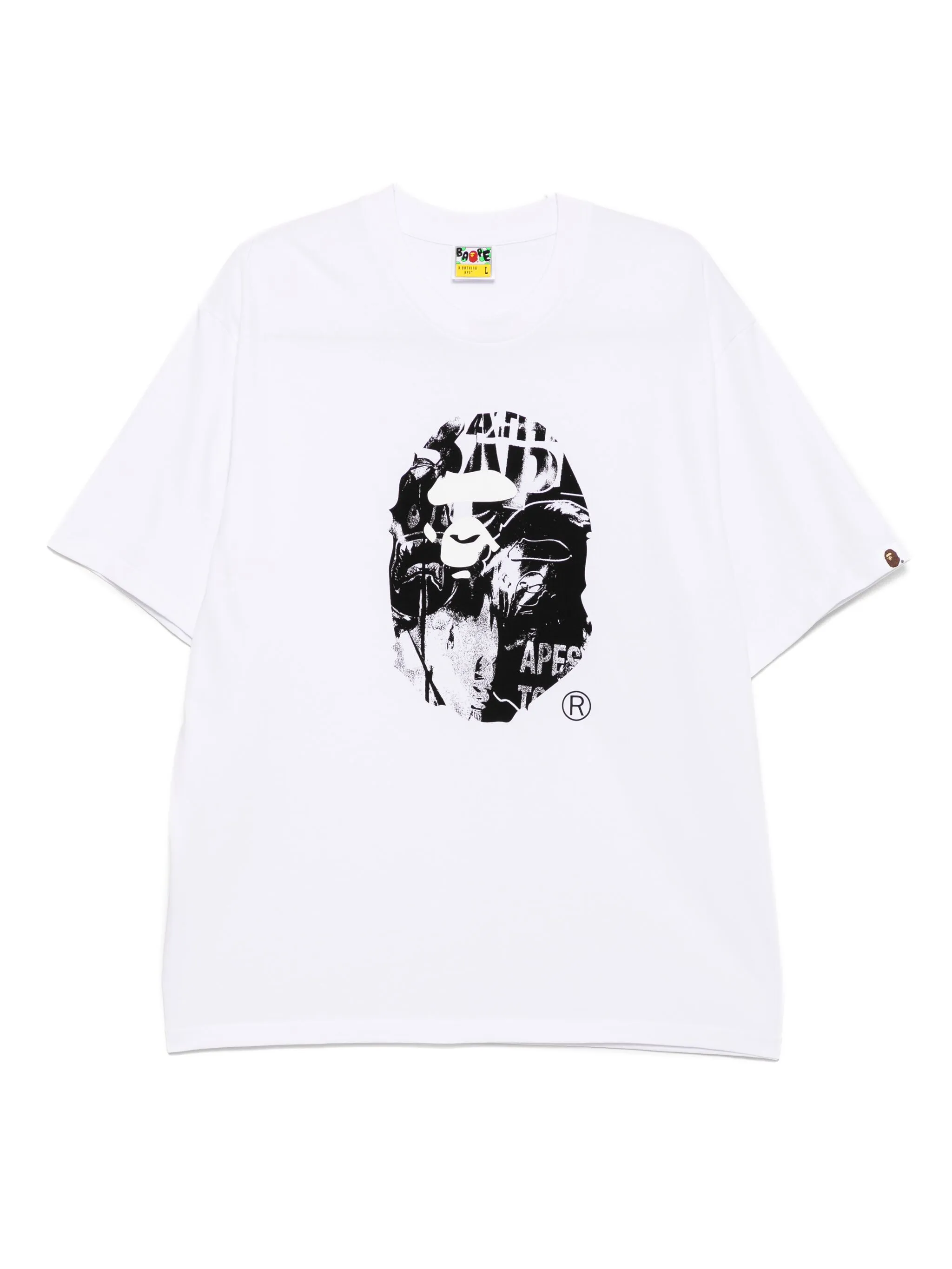 Футболка с логотипом A Bathing Ape, белый
Футболка с логотипом A Bathing Ape, белый