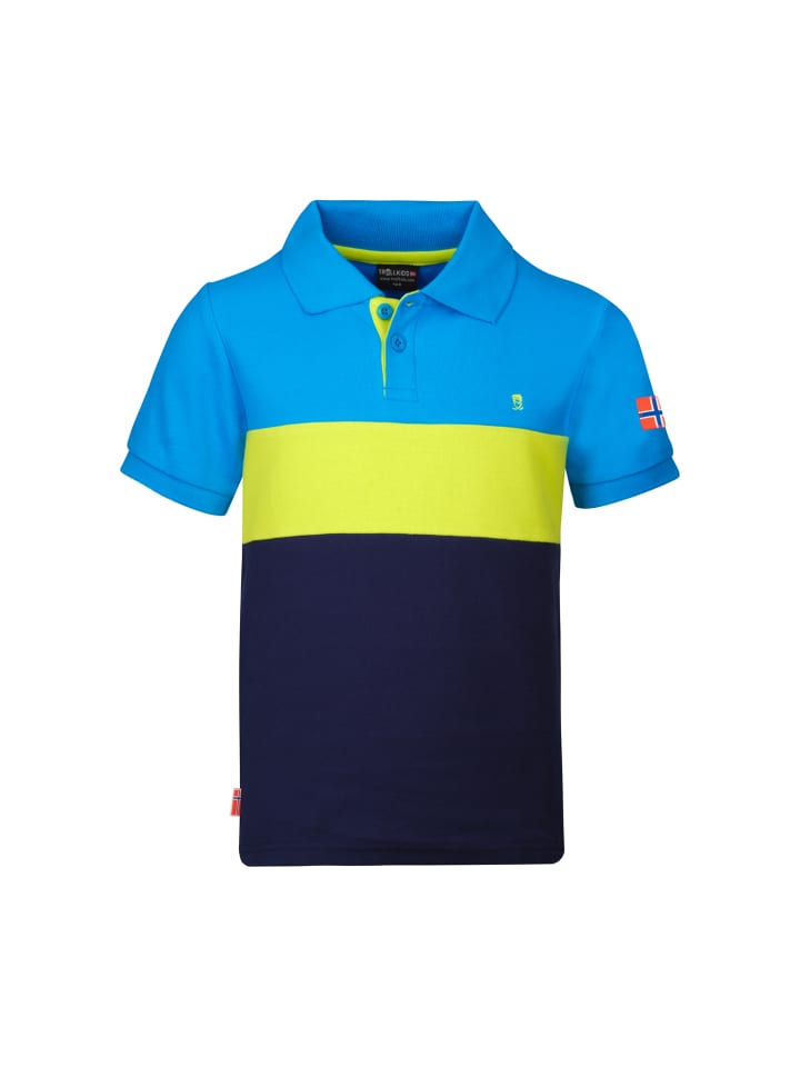 Функциональная рубашка-поло Eikefjord мистического синего цвета Trollkids
Функциональная рубашка-поло Eikefjord мистического синего цвета Trollkids