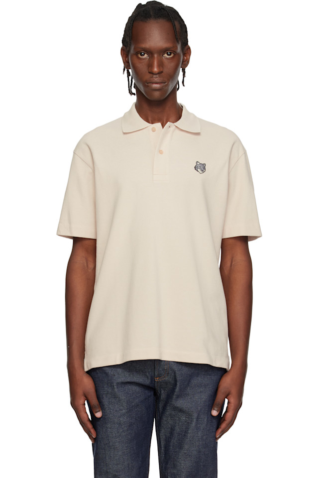 Maison Kitsuné Поло с изображением головы фиолетовой лисы
Maison Kitsuné Поло с изображением головы фиолетовой лисы