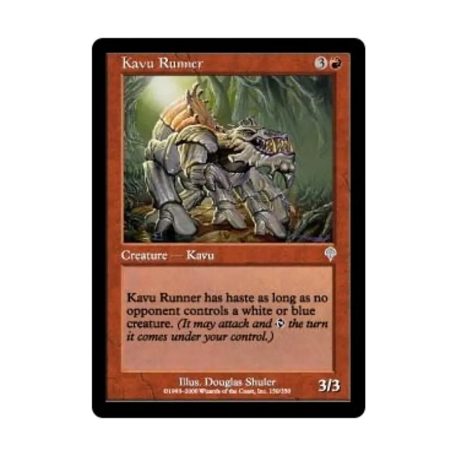 CCG Каву Раннер (Ю), MTG - Invasion
CCG Каву Раннер (Ю), MTG - Invasion