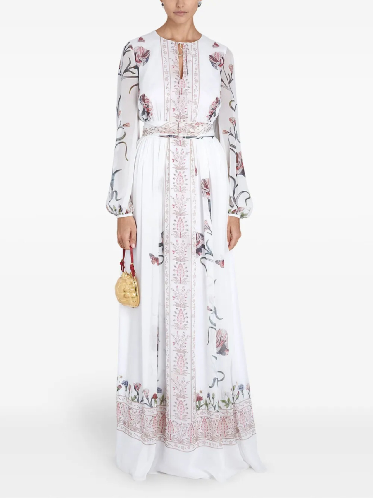 Платье с принтом Giambattista Valli, белый
Платье с принтом Giambattista Valli, белый