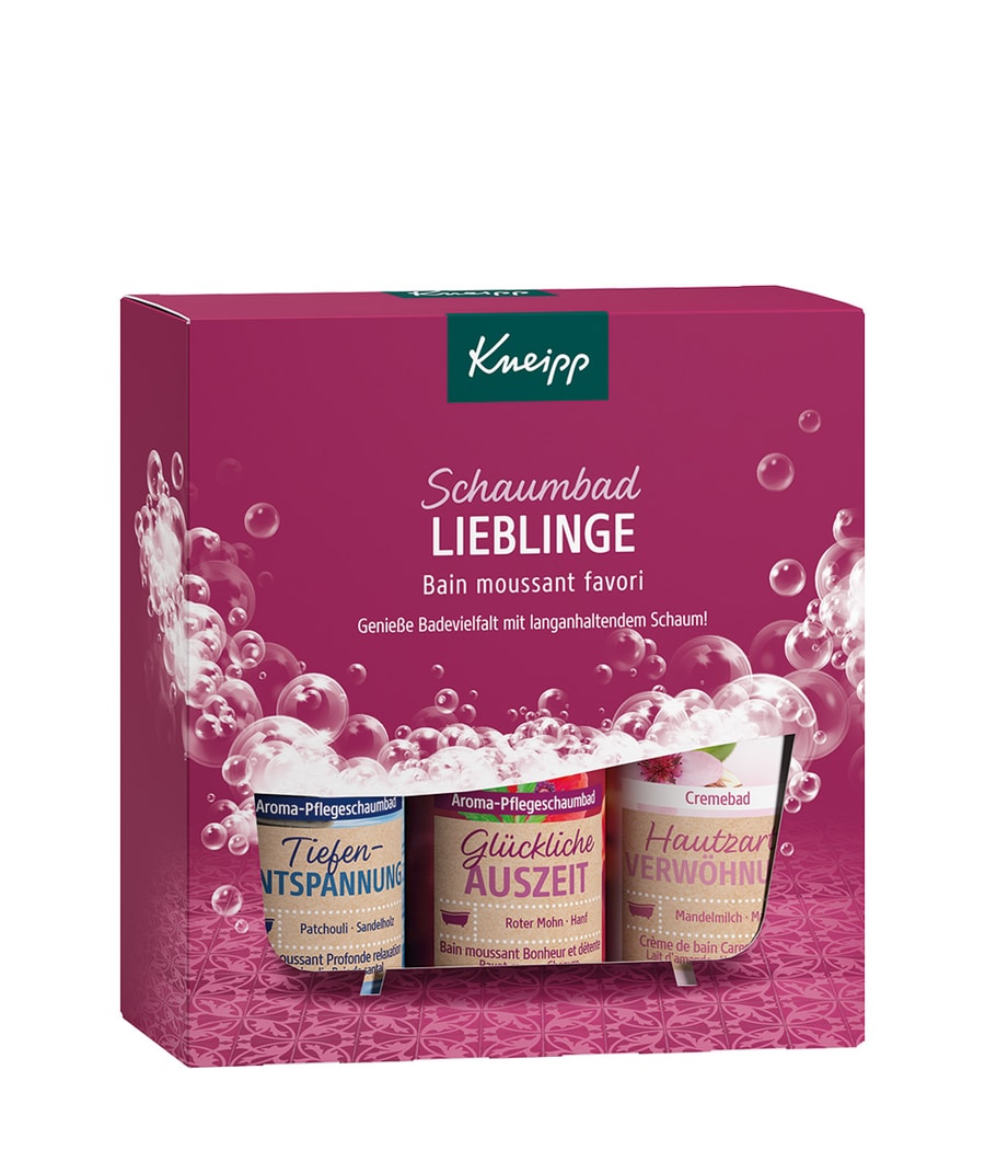 Набор для ухода за телом Kneipp Geschenkset Schaumbad Lieblinge, 1 шт.
Набор для ухода за телом Kneipp Geschenkset Schaumbad Lieblinge, 1 шт.