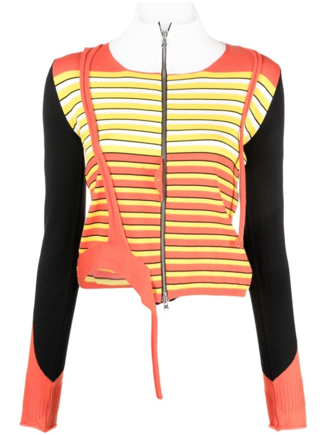 Ottolinger полосатый кардиган асимметричного кроя, желтый
Ottolinger полосатый кардиган асимметричного кроя, желтый