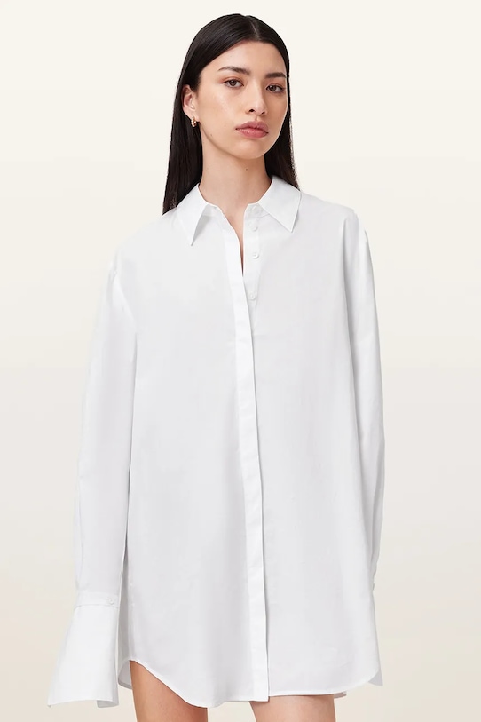 Хлопковое платье ALBER Allsaints, белый
Хлопковое платье ALBER Allsaints, белый