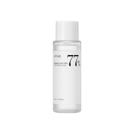 ANUA Heartleaf 77% Успокаивающий тоник pH 5,5 Проблемный уход за кожей Успокаивающий Освежающий Увлажняющий Очищающий Не тестируется на животных Веганский 40 мл Filorga
ANUA Heartleaf 77% Успокаивающий тоник pH 5,5 Проблемный уход за кожей Успокаивающий Освежающий Увлажняющий Очищающий Не тестируется на животных Веганский 40 мл Filorga