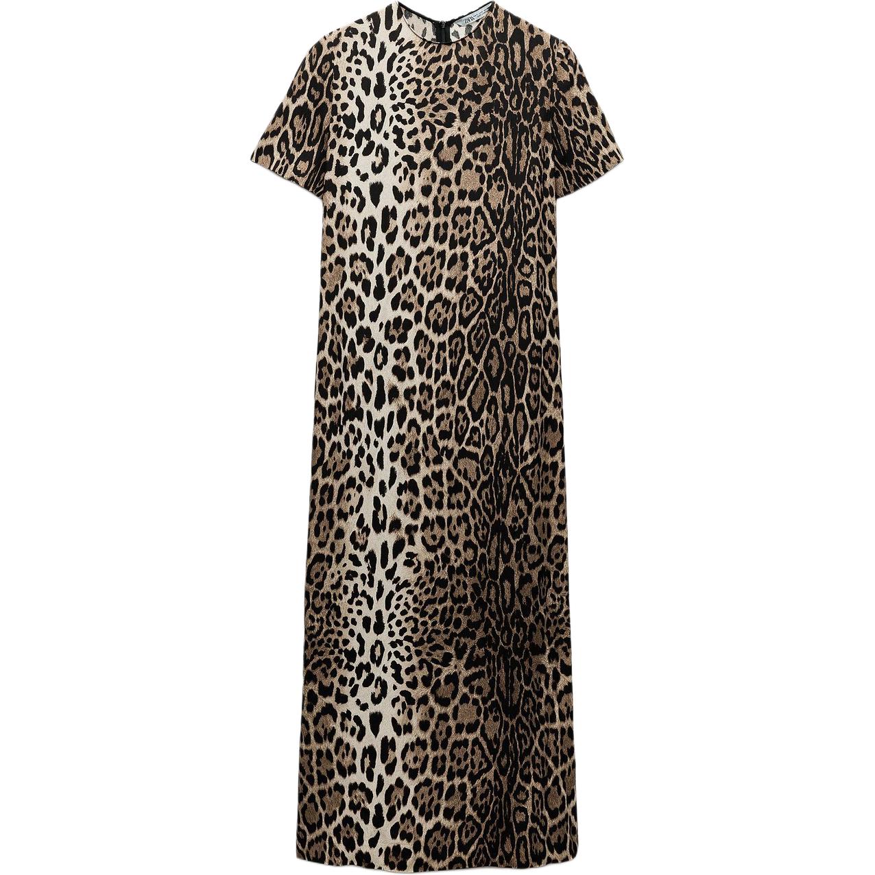 Футболка с коротким рукавом женская в леопардовом принте ZARA
Футболка с коротким рукавом женская в леопардовом принте ZARA