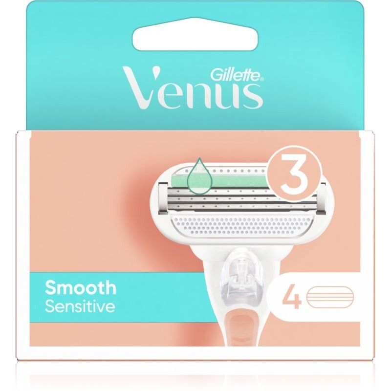 Сменная насадка Gillette Venus Sensitive Smooth 4 шт
Сменная насадка Gillette Venus Sensitive Smooth 4 шт