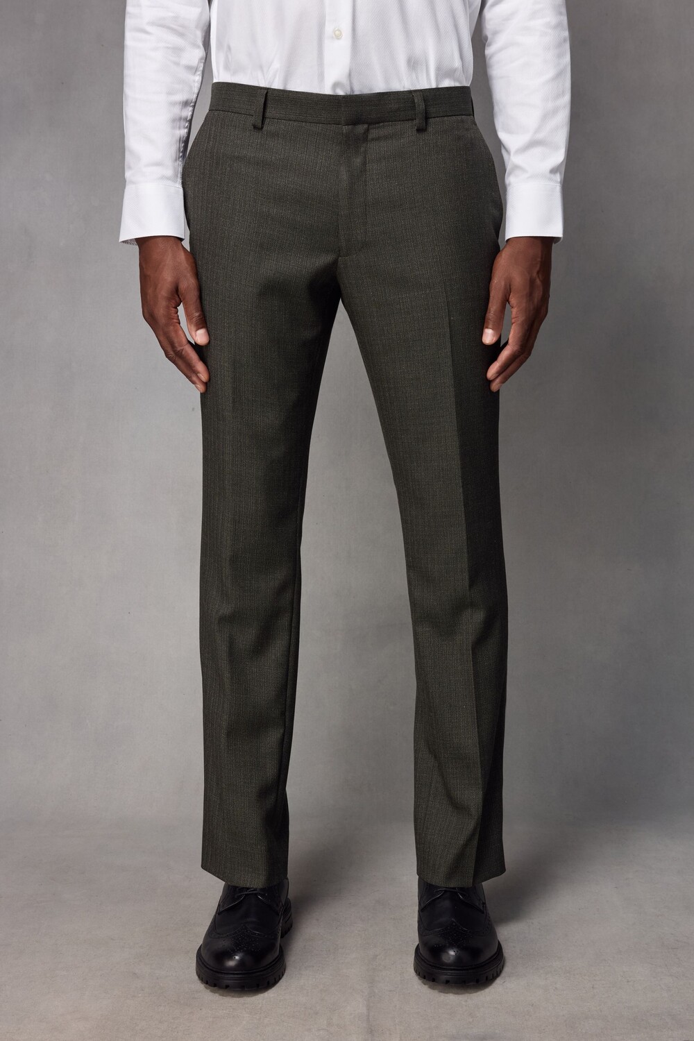 Фактурные шерстяные костюмные брюки Next, зеленый
Фактурные шерстяные костюмные брюки Next, зеленый