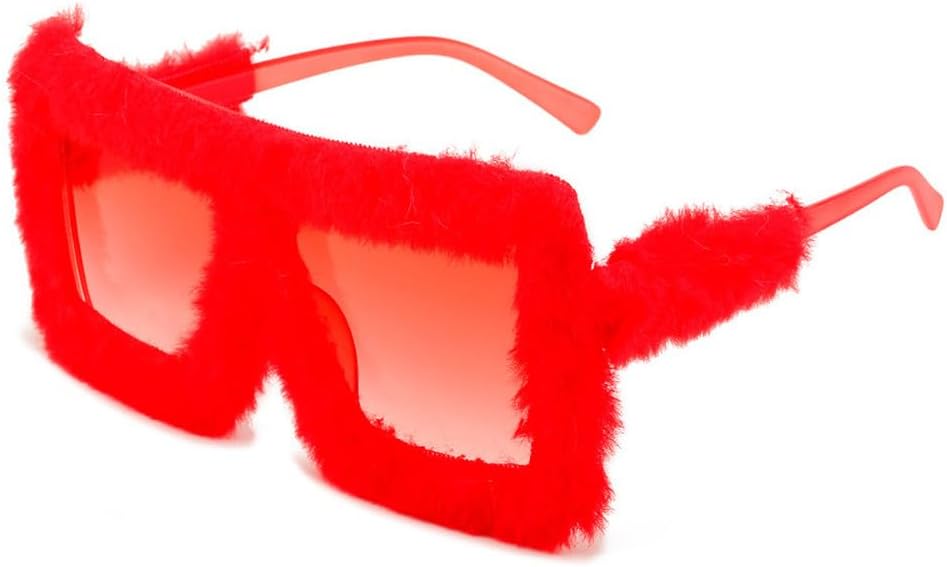 Модные солнцезащитные очки с мягким мехом для женщин, изготовленные вручную из бархата, большие квадратные очки для женщин с защитой от УФ-излучения UV400 HYYZZC, C3red-red
Модные солнцезащитные очки с мягким мехом для женщин, изготовленные вручную из бархата, большие квадратные очки для женщин с защитой от УФ-излучения UV400 HYYZZC, C3red-red