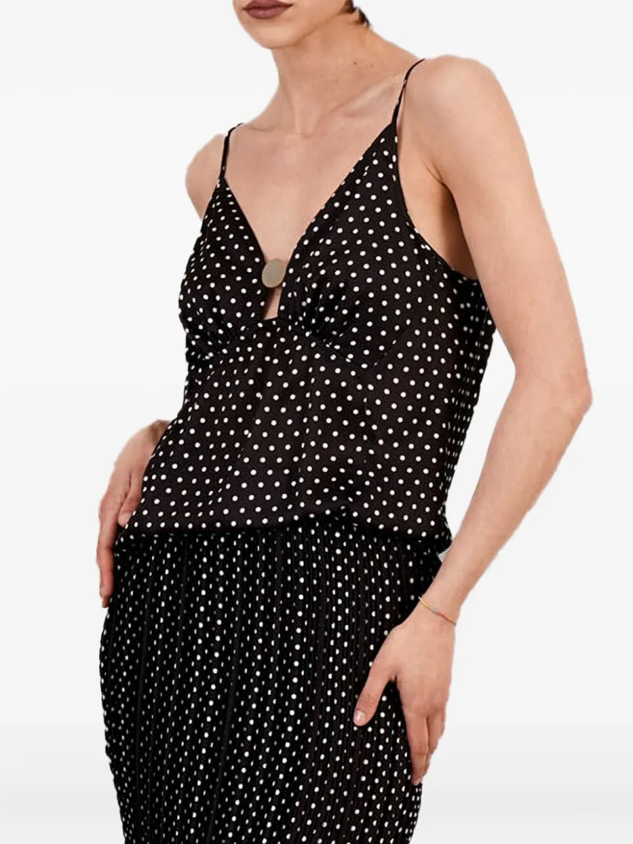 Топ SIMONA CORSELLINI в горошек с пуговицами, черный
Топ SIMONA CORSELLINI в горошек с пуговицами, черный