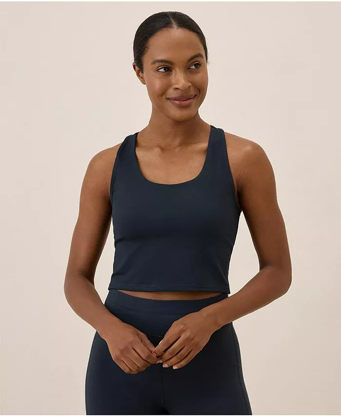 Женская майка-кроп на каждый день из органического хлопка On the Go-To Pact, синий
Женская майка-кроп на каждый день из органического хлопка On the Go-To Pact, синий