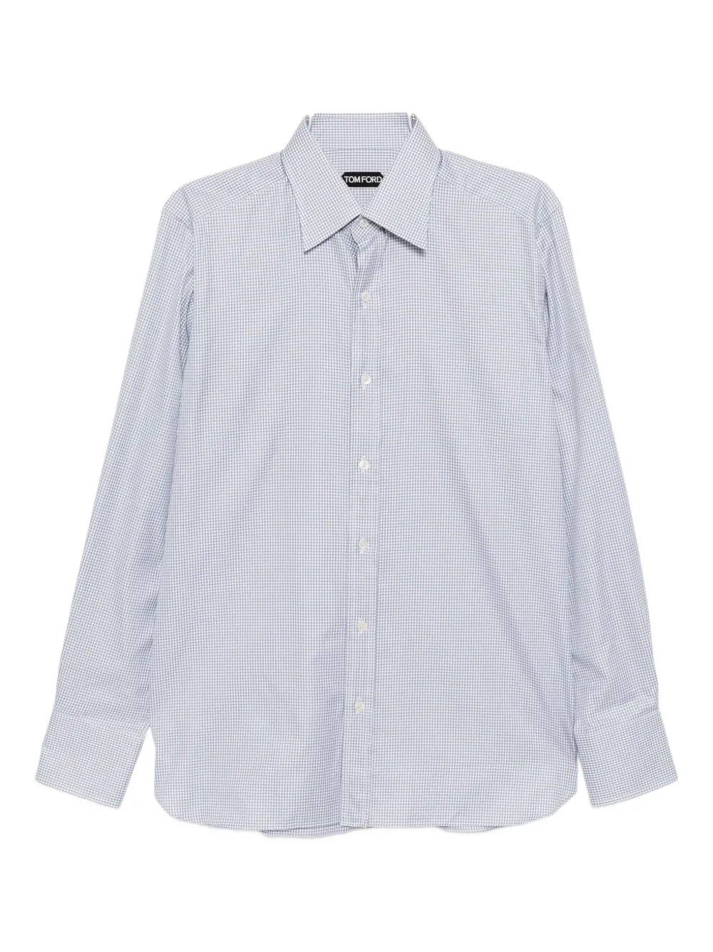 Рубашка из хлопка в клетку TOM FORD, серый
Рубашка из хлопка в клетку TOM FORD, серый