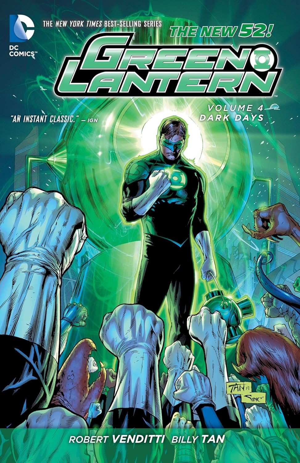 Green Lantern Vol. 4: Dark Days (The New 52) (DC Comics)
Green Lantern Vol. 4: Dark Days (The New 52) (DC Comics)