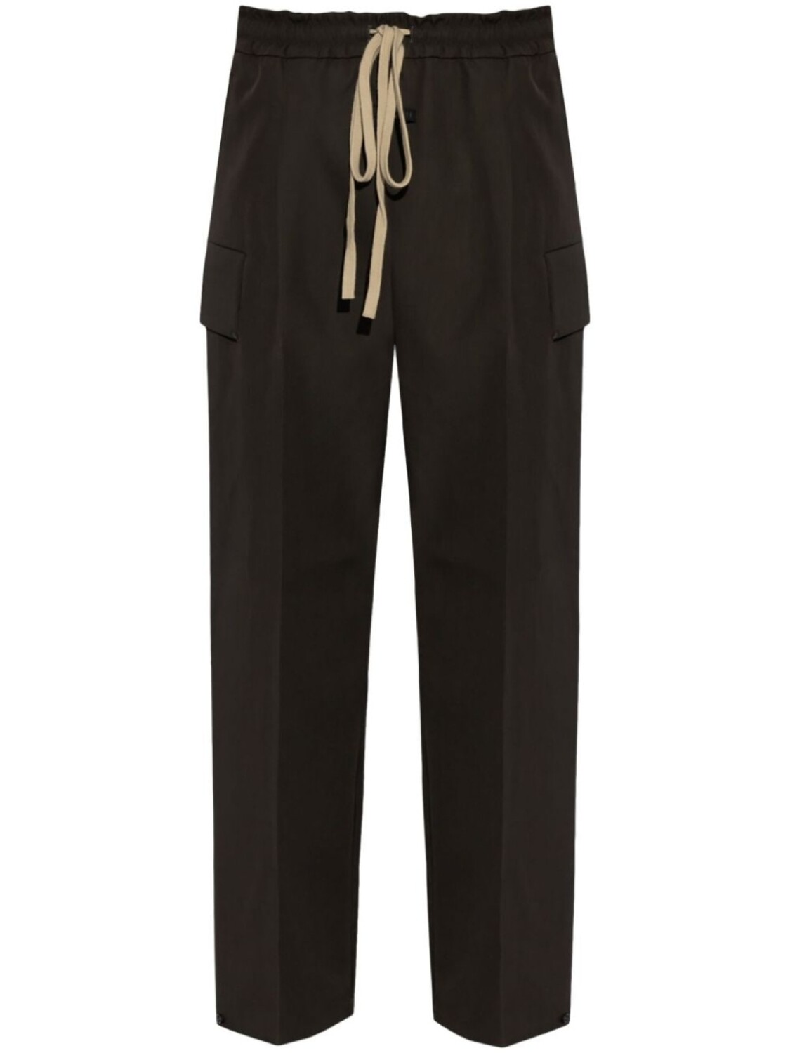 Fear Of God logo-patch wool trousers, зеленый
Fear Of God logo-patch wool trousers, зеленый