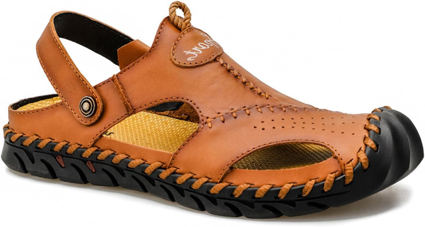 Удобные ортопедические сандалии для мужчин, летние кожаные тапочки с закрытым носком для мужчин, спортивные повседневные пляжные сандалии для активного отдыха на улице (Размер: 39EU, Цвет: B) Crysterris, 39EU A
Удобные ортопедические сандалии для мужчин, летние кожаные тапочки с закрытым носком для мужчин, спортивные повседневные пляжные сандалии для активного отдыха на улице (Размер: 39EU, Цвет: B) Crysterris, 39EU A