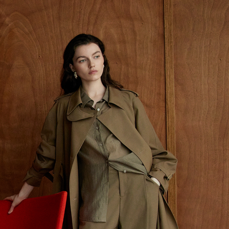 ELLE Тренч для женщин Coffee
ELLE Тренч для женщин Coffee