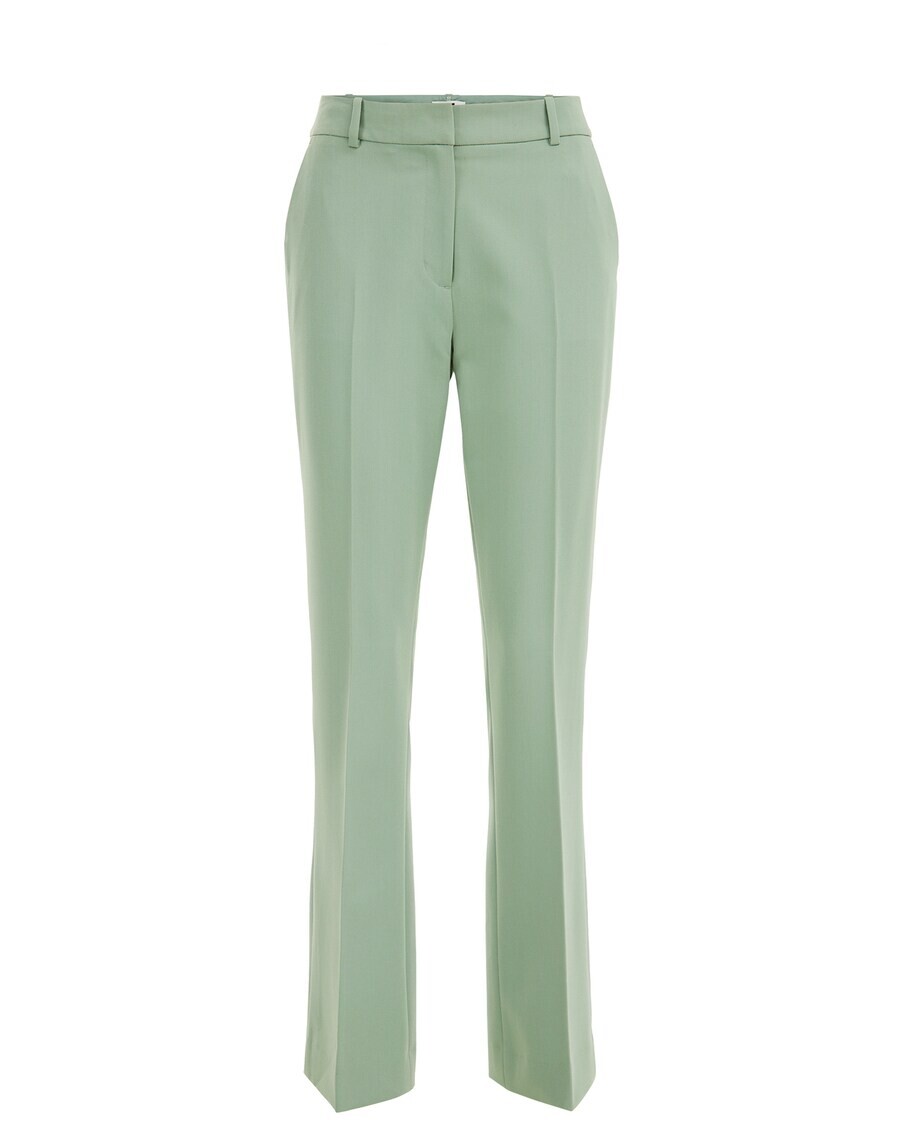 Плиссированные брюки We Fashion, цвет Pastel Green 
Плиссированные брюки We Fashion, цвет Pastel Green