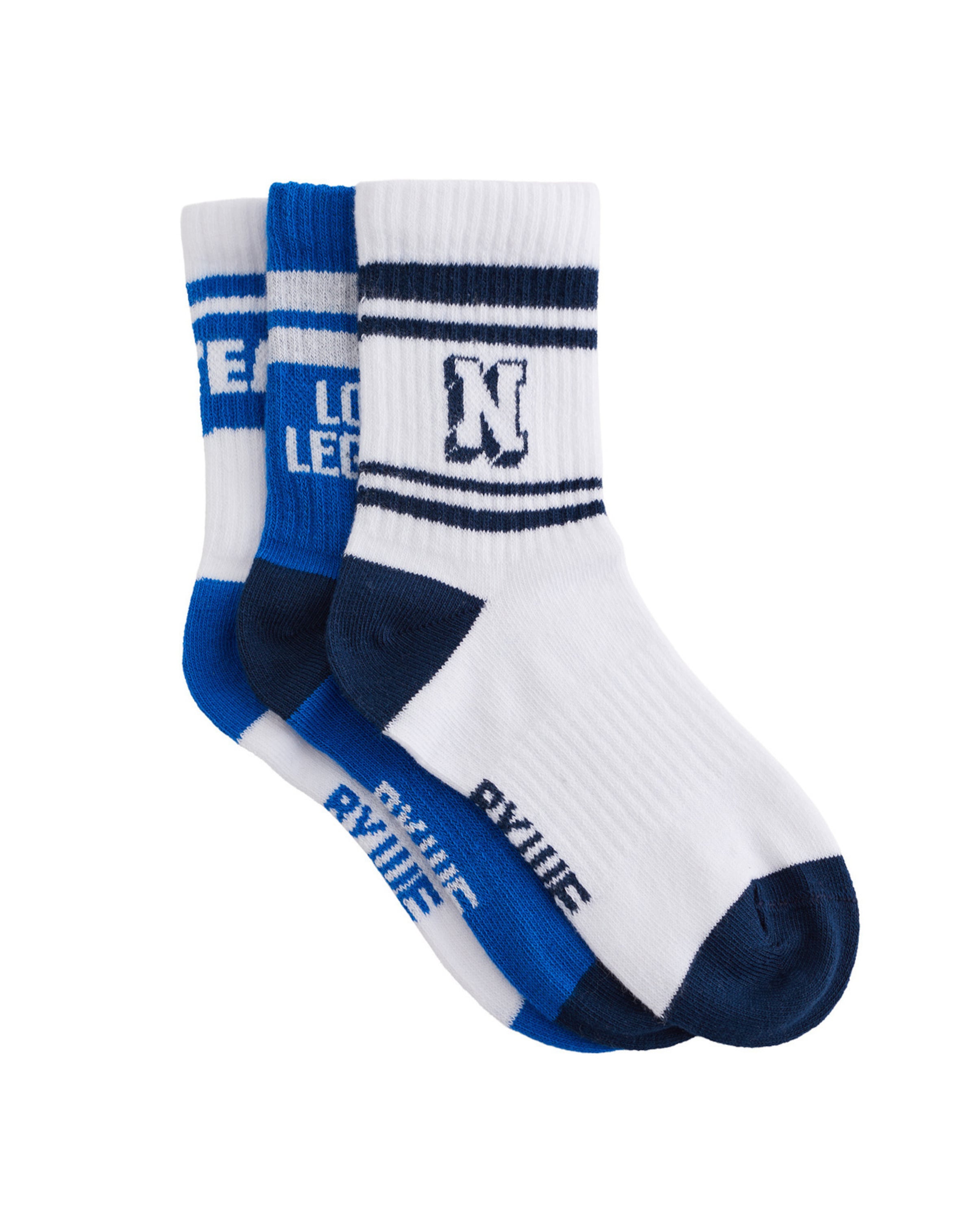 WE Fashion Носки в цвете индиго, кобальтовый синий, белый
WE Fashion Носки в цвете индиго, кобальтовый синий, белый