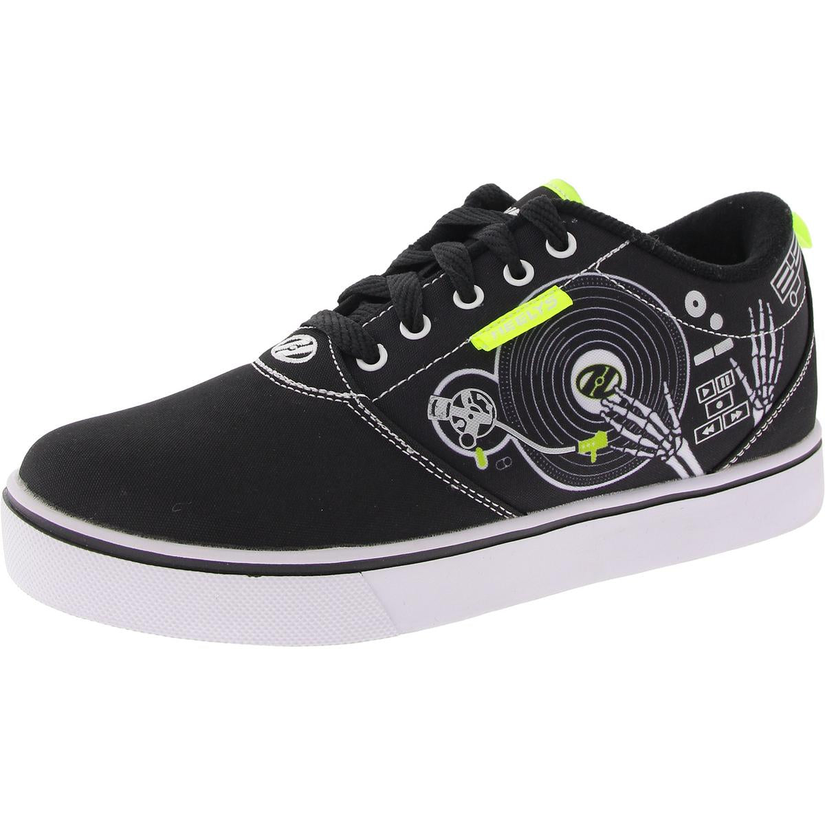 Мужские повседневные и модные кроссовки на шнуровке Heelys, черный/белый/желтый
Мужские повседневные и модные кроссовки на шнуровке Heelys, черный/белый/желтый