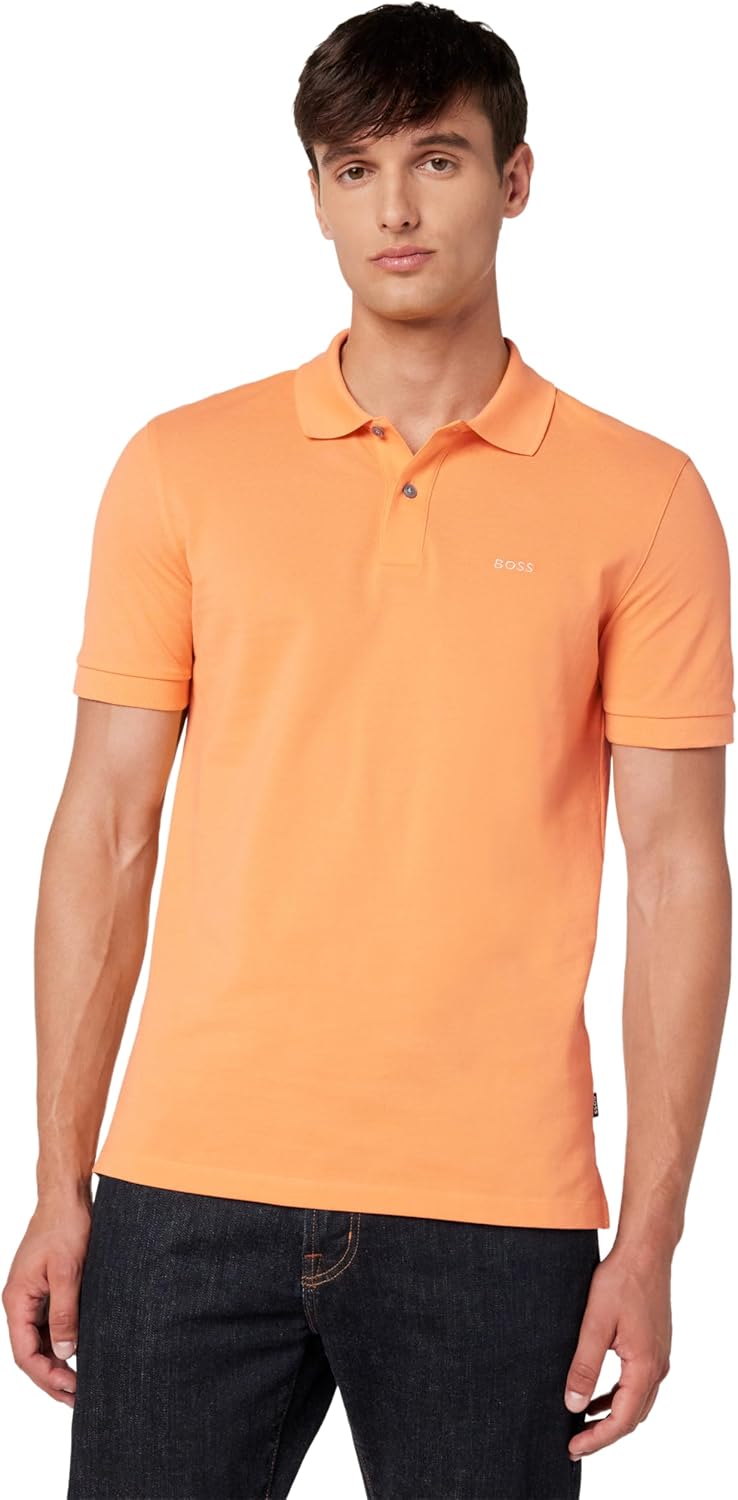 BOSS Мужская поло Regular Fit, Mock Orange
BOSS Мужская поло Regular Fit, Mock Orange