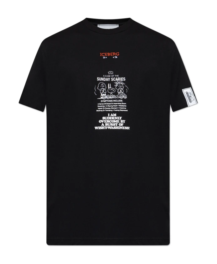 Футболка с принтом Iceberg, черный
Футболка с принтом Iceberg, черный