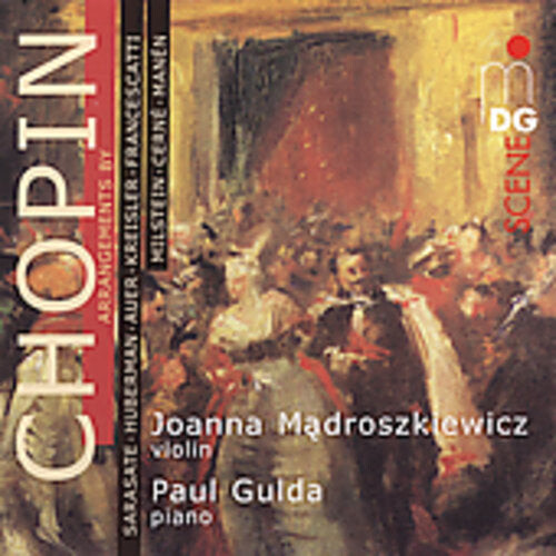 CD диск Chopin / Madroszkiewicz / Gulda: Arrangements for Violin & Piano
CD диск Chopin / Madroszkiewicz / Gulda: Arrangements for Violin & Piano