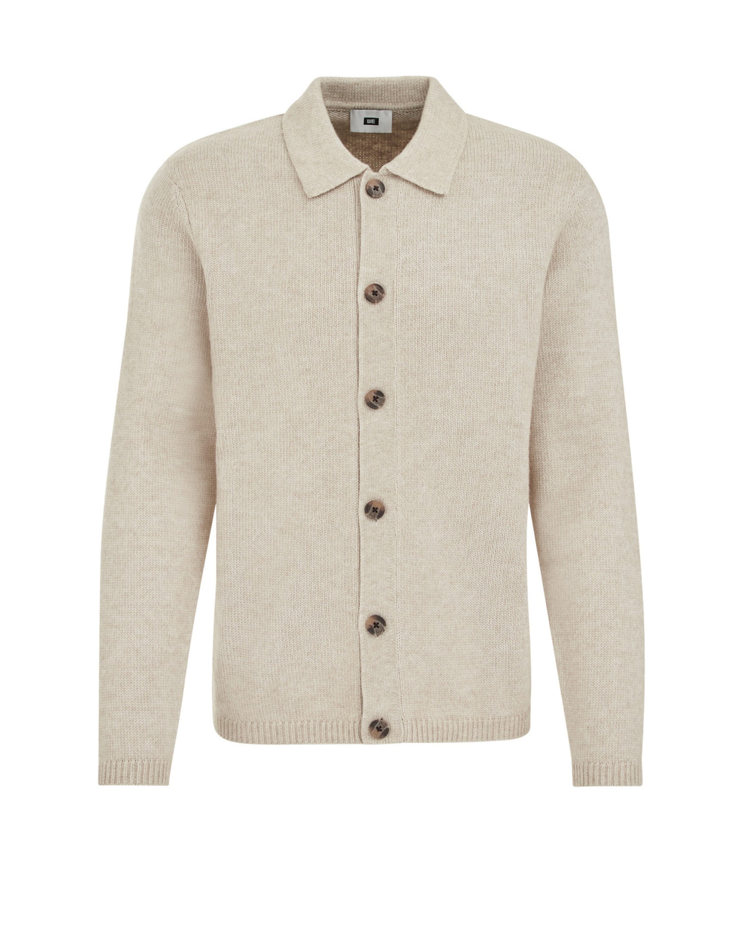 WE Fashion Кардиган из трикотажа в крапчатом бежевом цвете
WE Fashion Кардиган из трикотажа в крапчатом бежевом цвете