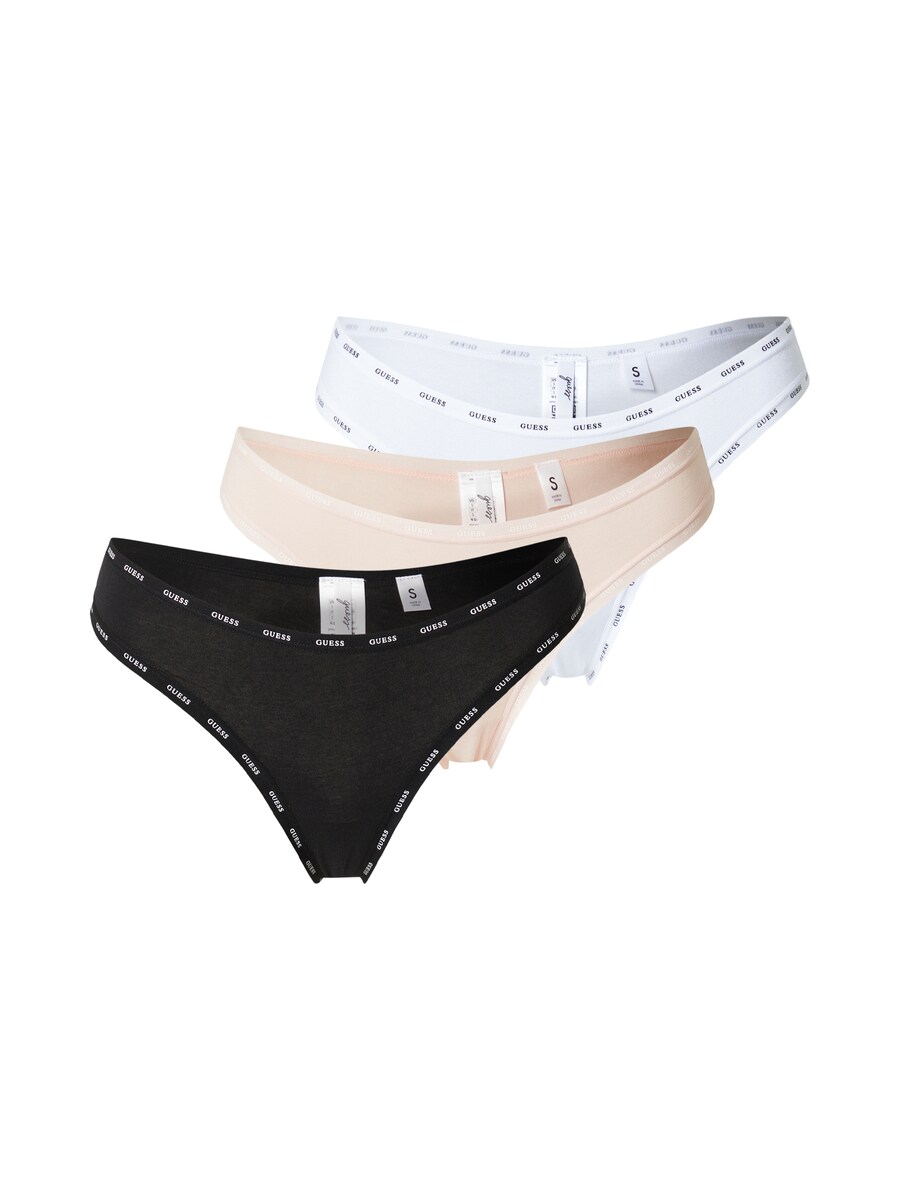 Стринги GUESS, Light Pink/Black/Off White
Стринги GUESS, Light Pink/Black/Off White