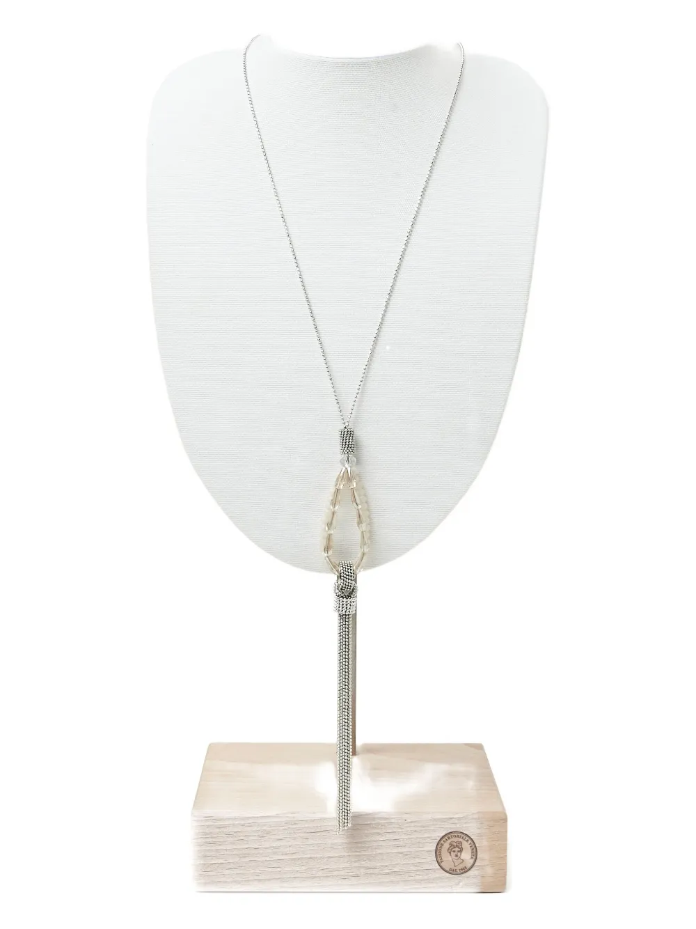 Ожерелье из искусственного жемчуга с кисточками Peserico, нейтральный
Ожерелье из искусственного жемчуга с кисточками Peserico, нейтральный