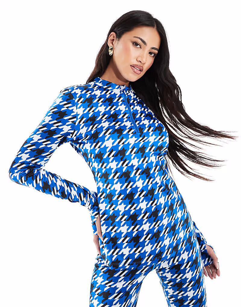 Топ с длинными рукавами в разноцветном цвете South Beach
Топ с длинными рукавами в разноцветном цвете South Beach