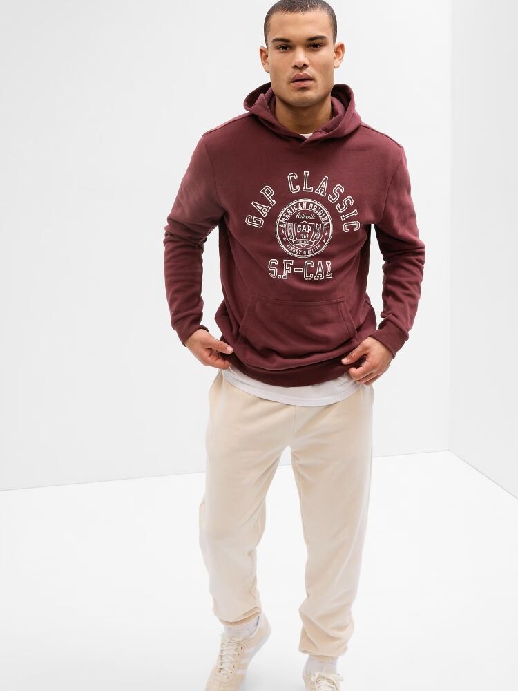 Толстовка с логотипом и флисом Gap, красный
Толстовка с логотипом и флисом Gap, красный