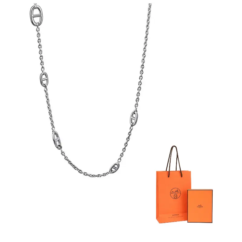 Hermes Серебряное колье Farandole 925 пробы, унисекс
Hermes Серебряное колье Farandole 925 пробы, унисекс