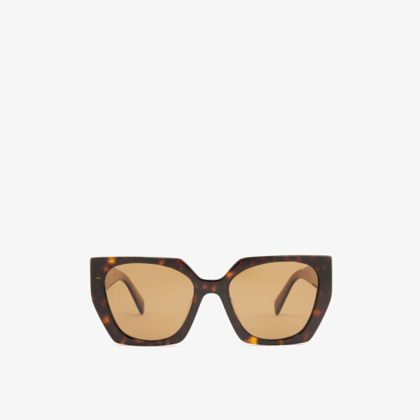 Солнцезащитные очки PR 15WS в прямоугольной оправе из ацетата черепахового цвета Prada, коричневый
Солнцезащитные очки PR 15WS в прямоугольной оправе из ацетата черепахового цвета Prada, коричневый