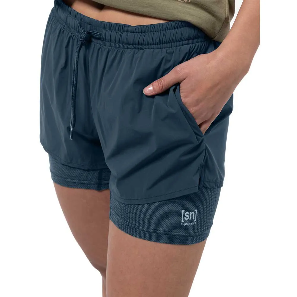 Шорты Super.natural Double Layer, синий
Шорты Super.natural Double Layer, синий