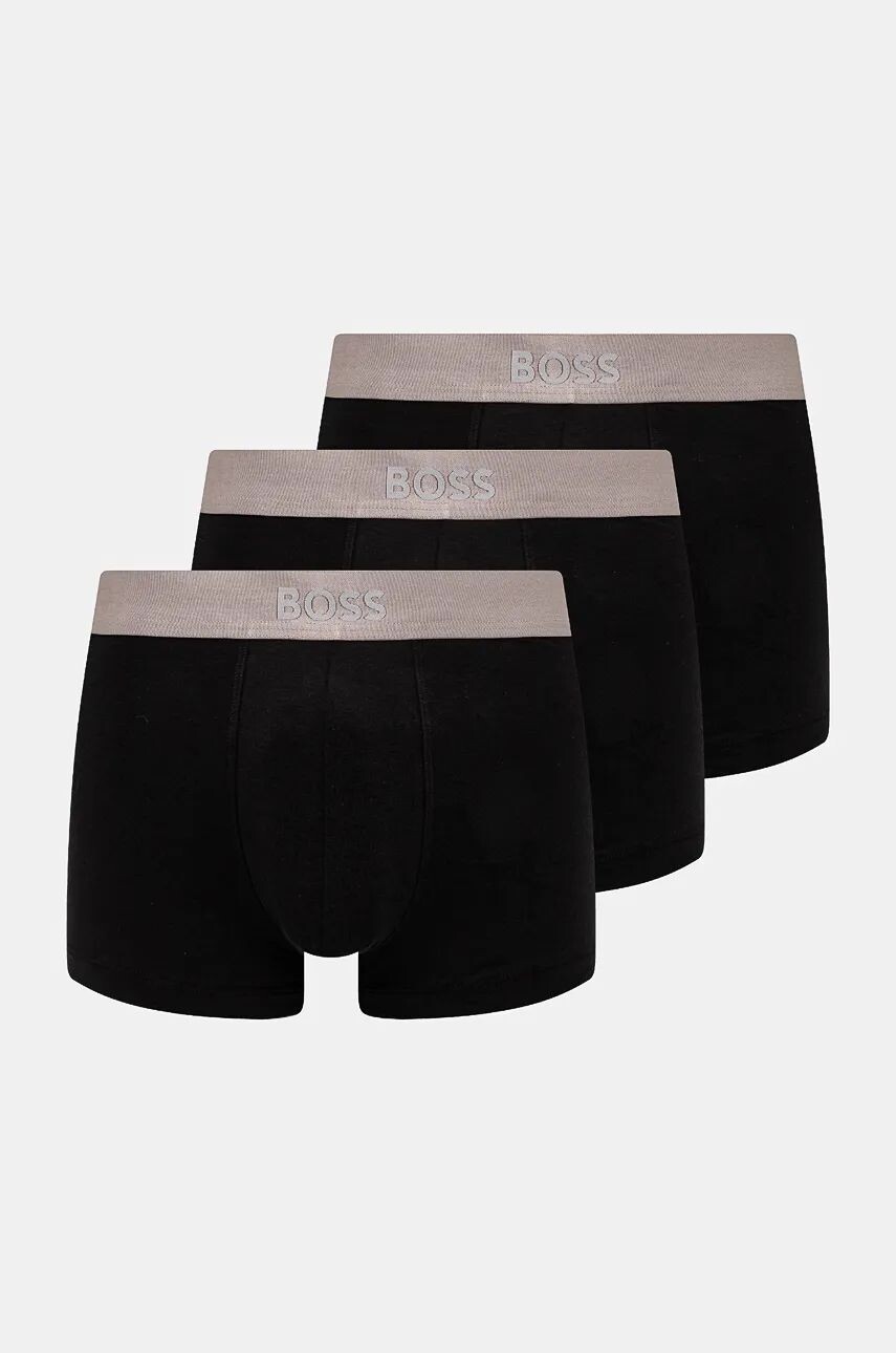 Набор боксеров BOSS, 3 шт, черный
Набор боксеров BOSS, 3 шт, черный