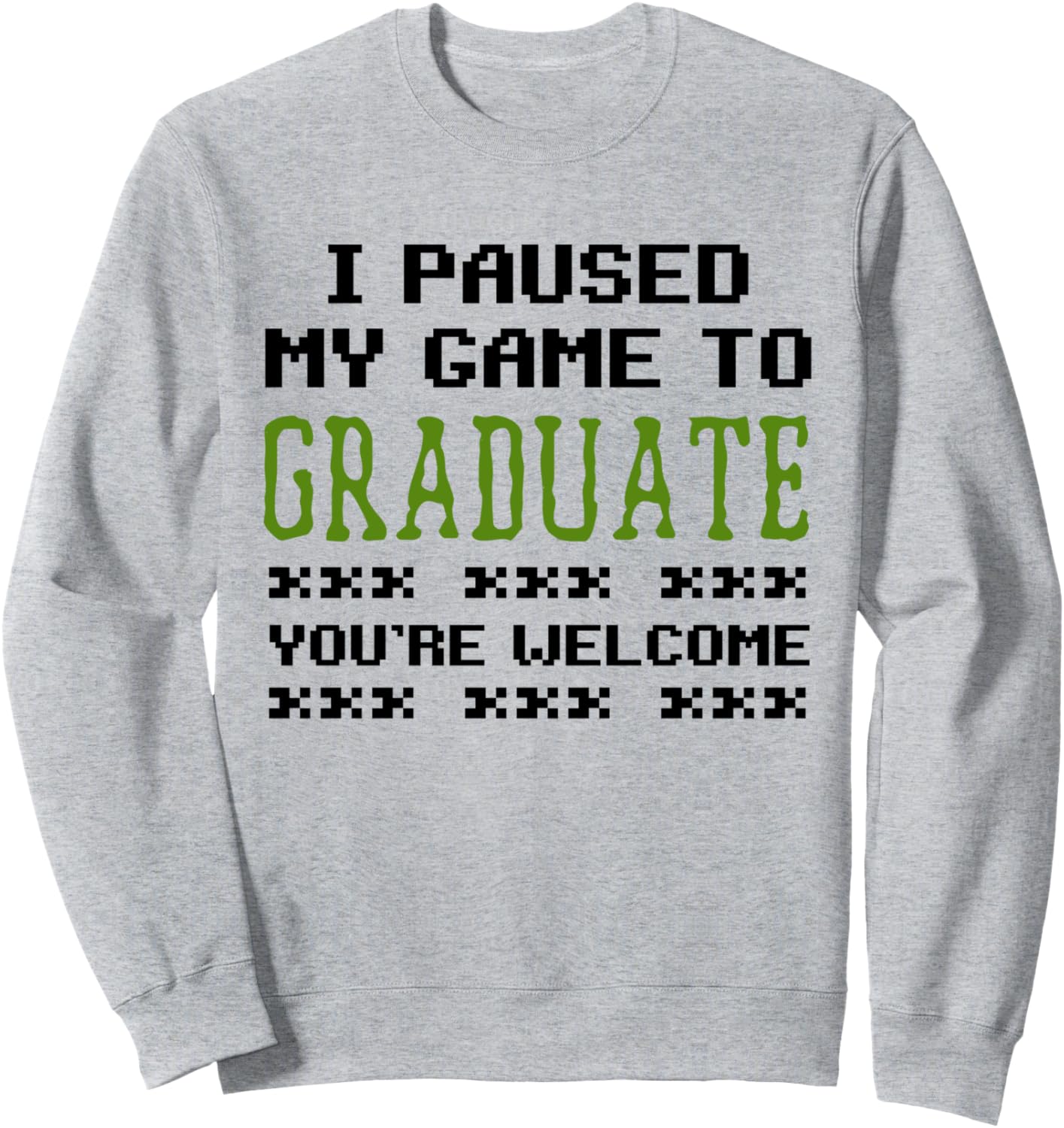 Забавная толстовка с коротким рукавом для выпускника-геймера 2024 года Graduation Gifts Short Sleeve, серый
Забавная толстовка с коротким рукавом для выпускника-геймера 2024 года Graduation Gifts Short Sleeve, серый