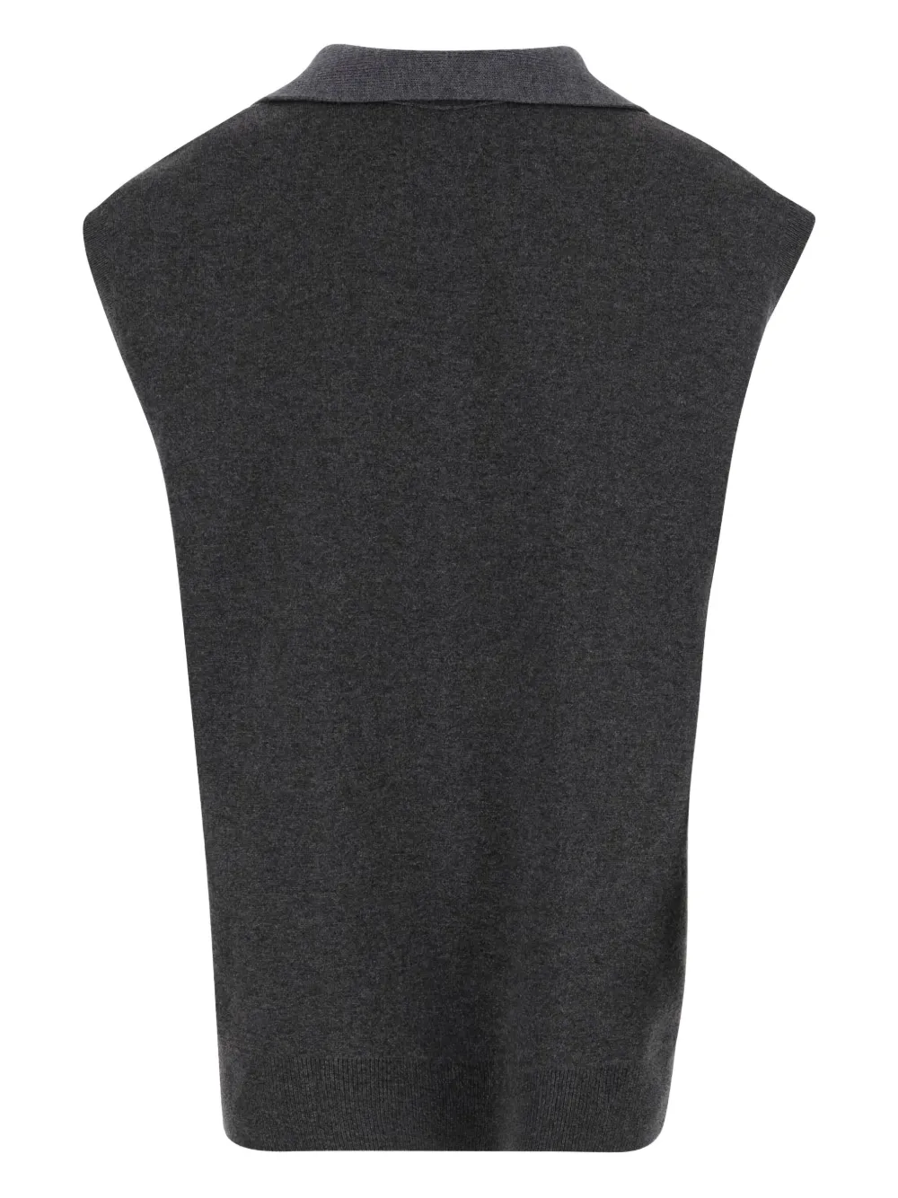 Жилет без рукавов с шарфом Carven, серый
Жилет без рукавов с шарфом Carven, серый