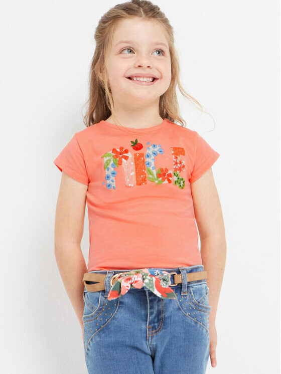 Футболка Mayoral, оранжевый 
Футболка Mayoral, оранжевый