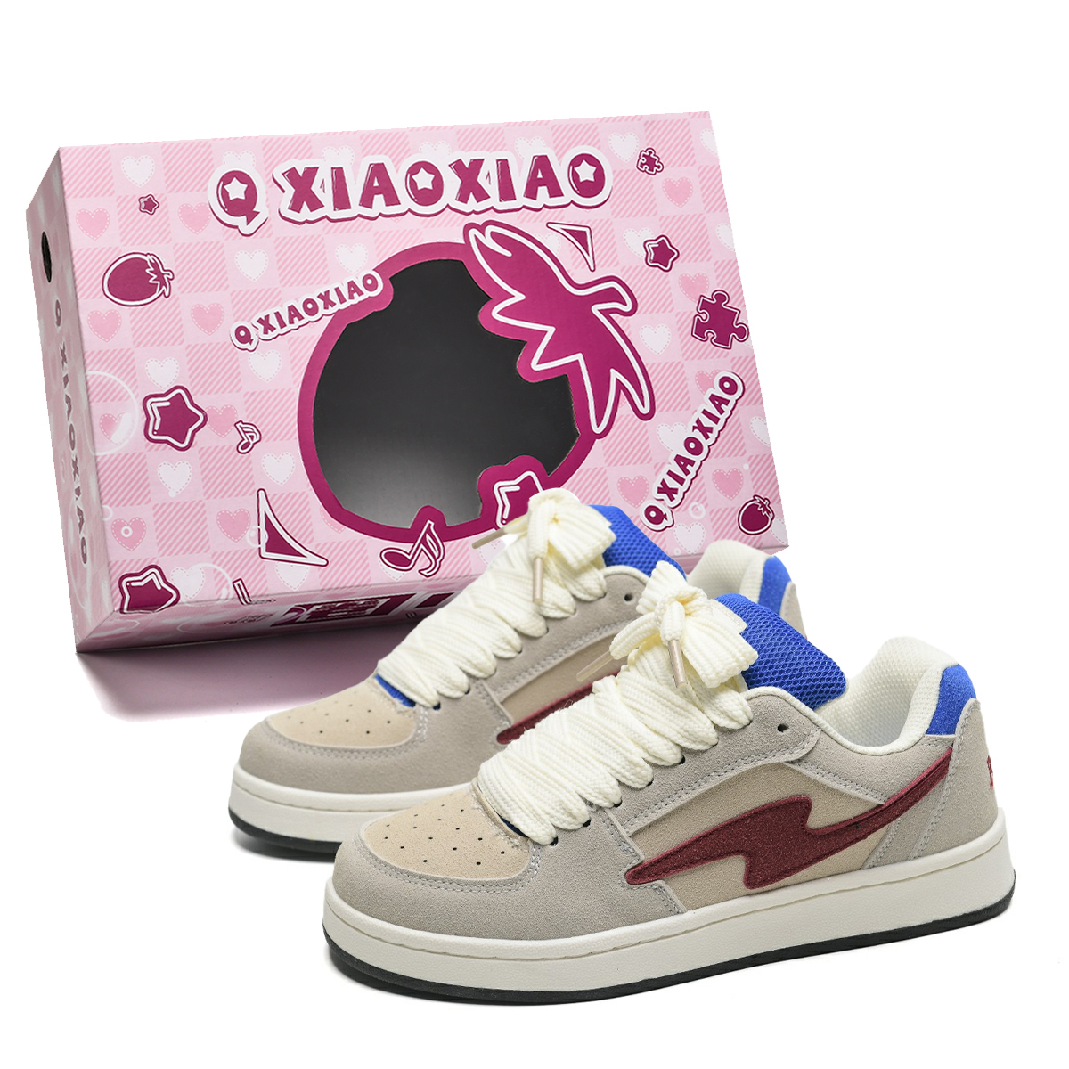 Circle small Повседневные устойчивые к износу нескользящие низкие скейтбордские туфли для увеличения роста унисекс розовая коробка в комплекте - королевский синий красный
Circle small Повседневные устойчивые к износу нескользящие низкие скейтбордские туфли для увеличения роста унисекс розовая коробка в комплекте - королевский синий красный