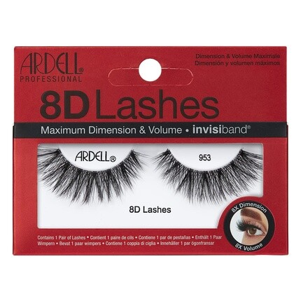 Объемные искусственные ресницы Ardell 8D Lashes, стиль 953
Объемные искусственные ресницы Ardell 8D Lashes, стиль 953