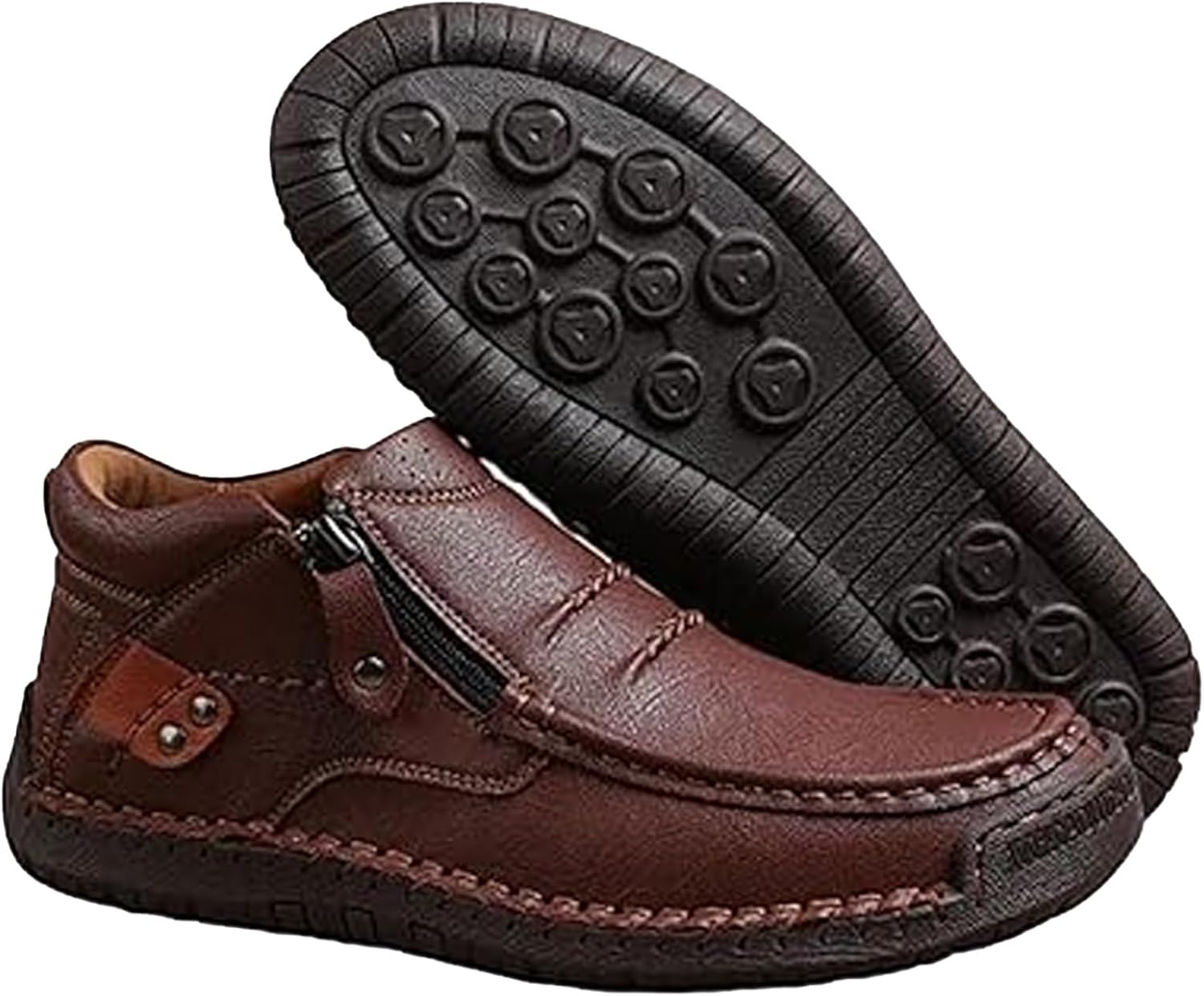 Мужские удобные кожаные слипоны ручной работы, ортопедические ботинки для вождения, повседневные высокие ботинки Чукка, ботинки Челси со стальным носком Ghtrhsb, темно-коричневый
Мужские удобные кожаные слипоны ручной работы, ортопедические ботинки для вождения, повседневные высокие ботинки Чукка, ботинки Челси со стальным носком Ghtrhsb, темно-коричневый
