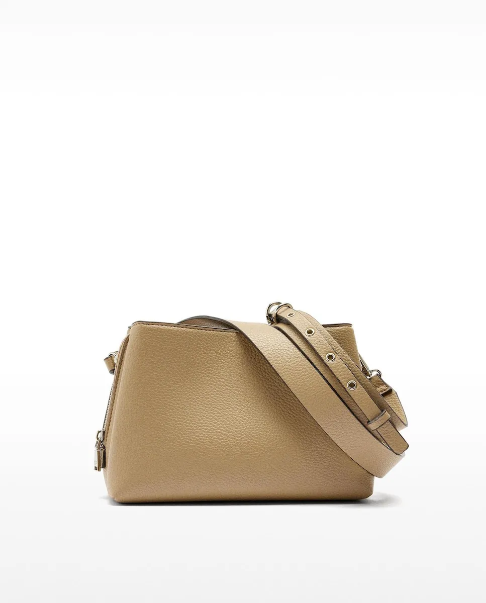 Женская сумка-бандо с двойным эффектом и молнией на гладкой поверхности Parfois, песочный
Женская сумка-бандо с двойным эффектом и молнией на гладкой поверхности Parfois, песочный