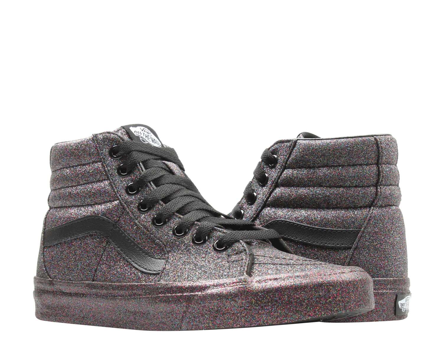 Vans Sk8-Hi Rainbow Glitter Black/Black Классические кроссовки хай-топ
Vans Sk8-Hi Rainbow Glitter Black/Black Классические кроссовки хай-топ
