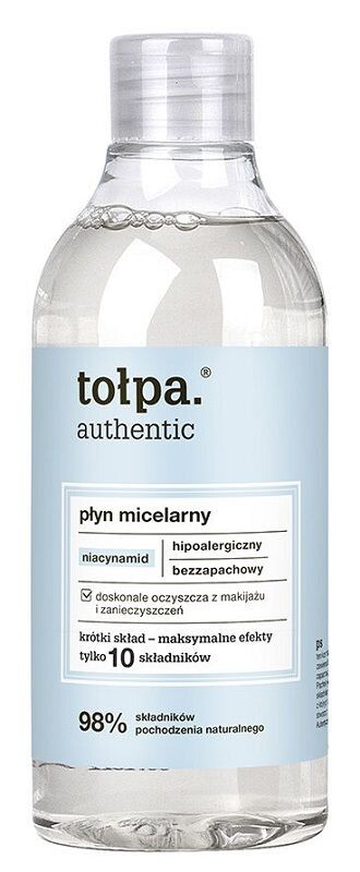 Мицеллярная жидкость Tołpa Authentic, 300 мл
Мицеллярная жидкость Tołpa Authentic, 300 мл