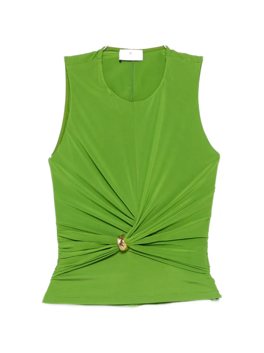 Топ с украшением Elisabetta Franchi, зеленый
Топ с украшением Elisabetta Franchi, зеленый